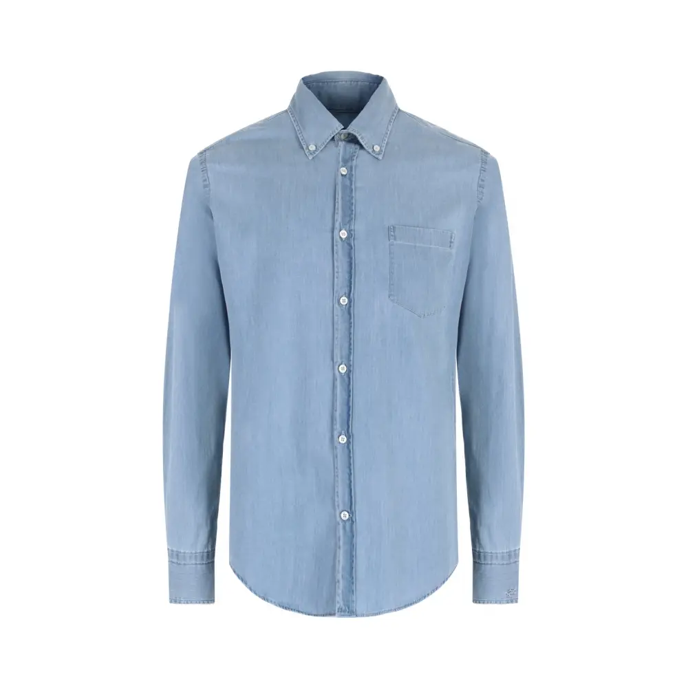 Рубашка Regular Fit хлопковая