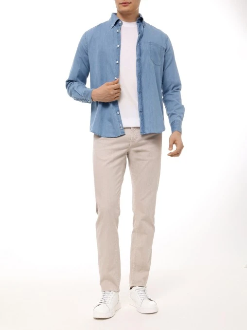 Рубашка Regular Fit хлопковая PAUL & SHARK