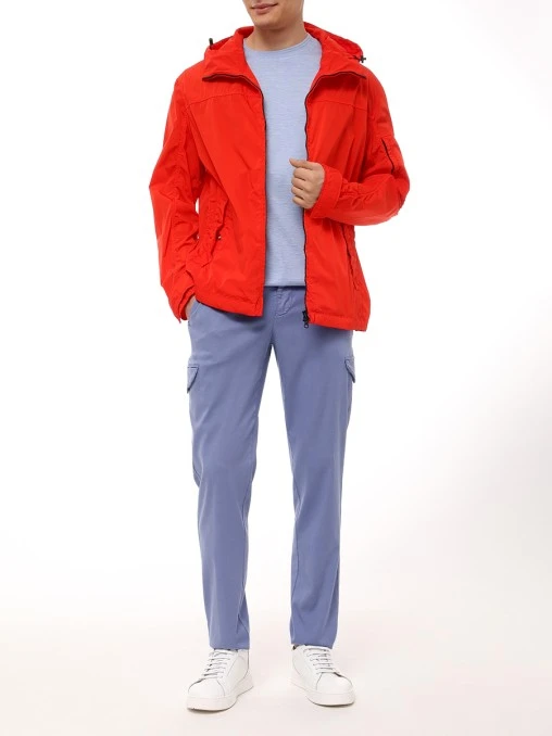 Футболка из шелка и хлопка PAUL & SHARK