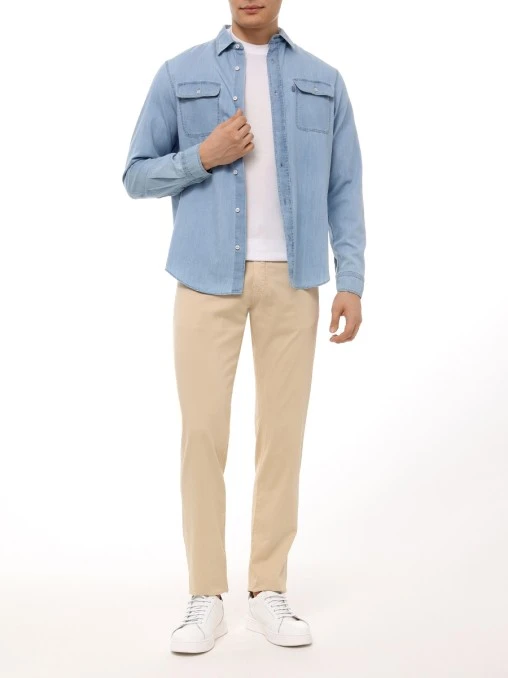 Рубашка Regular Fit хлопковая PAUL & SHARK