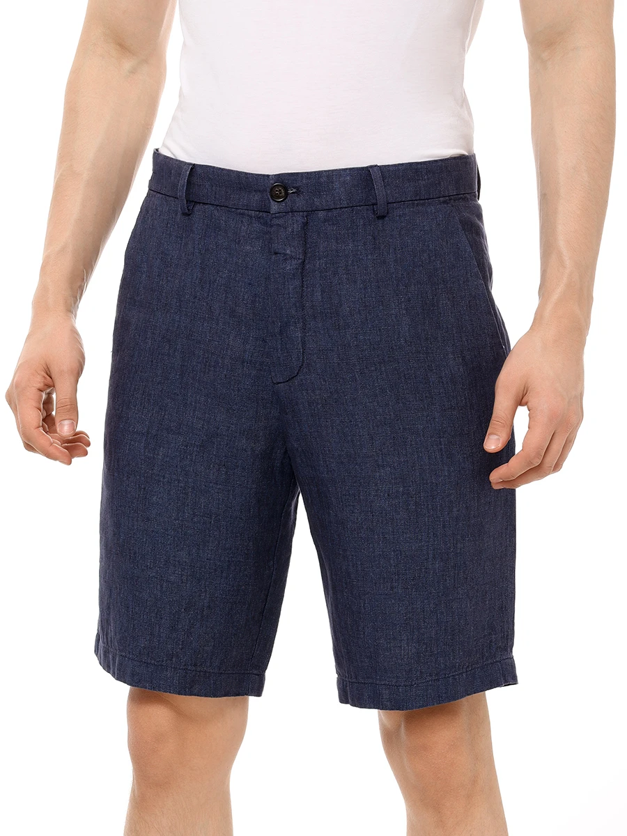 Бермуды льняные