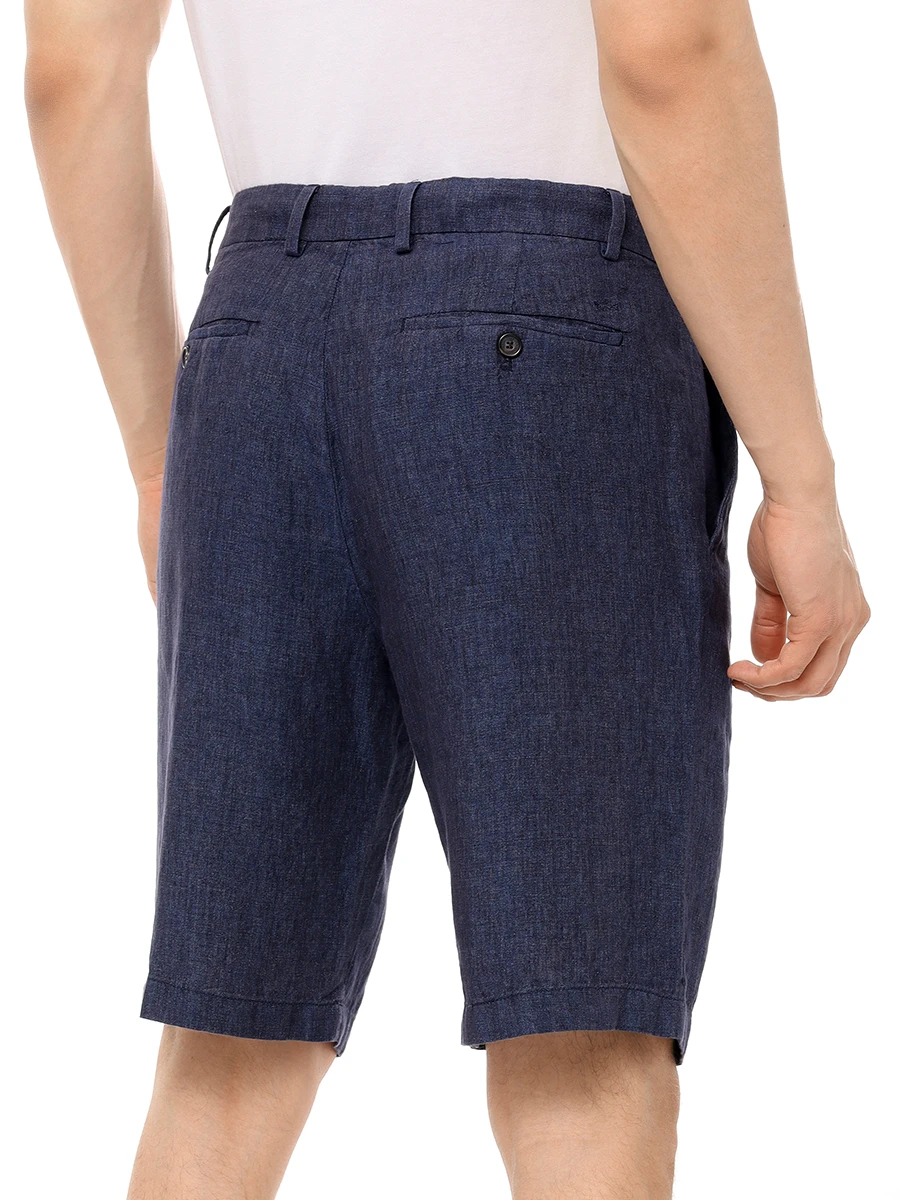 Бермуды льняные