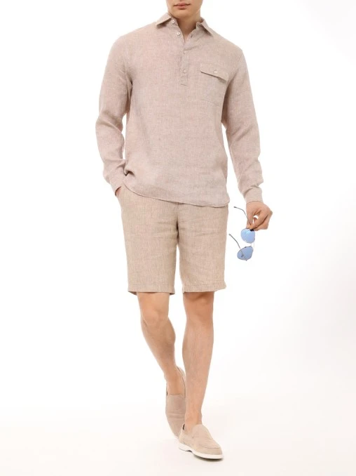 Бермуды льняные PAUL & SHARK