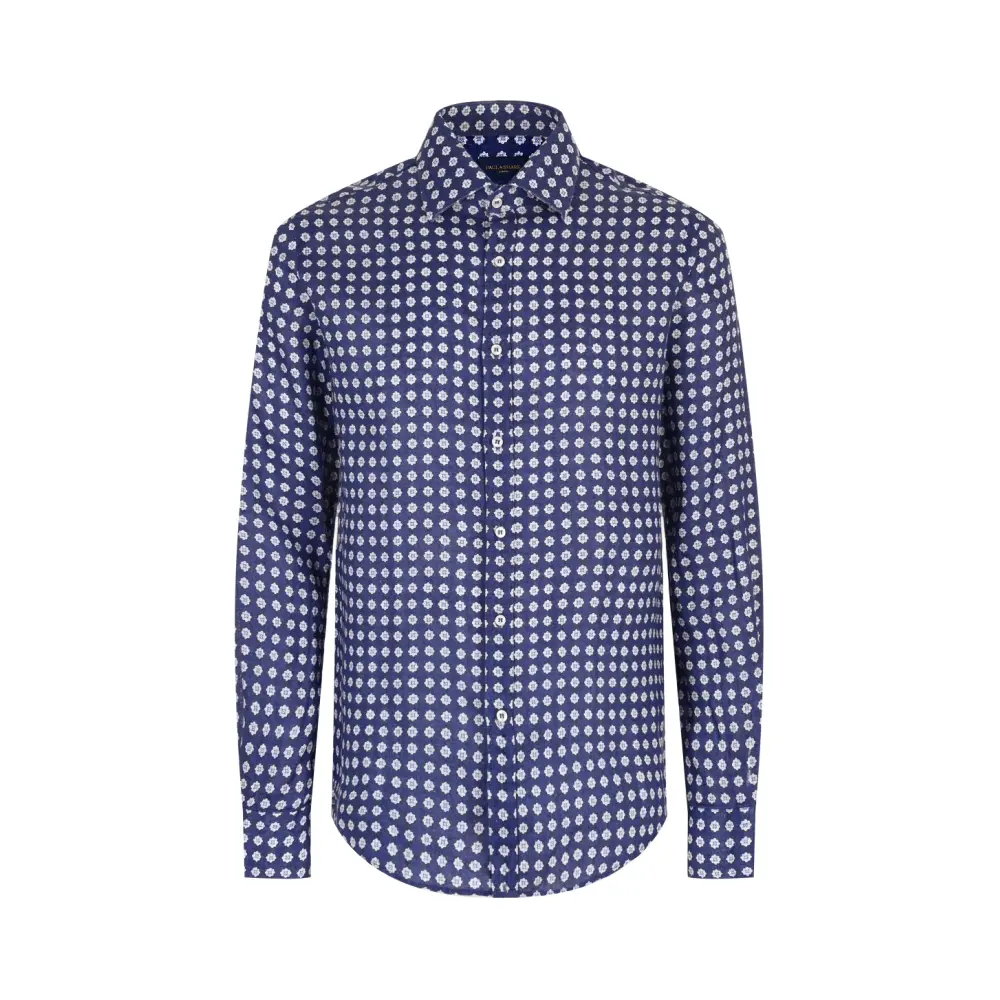 Рубашка Regular Fit льняная