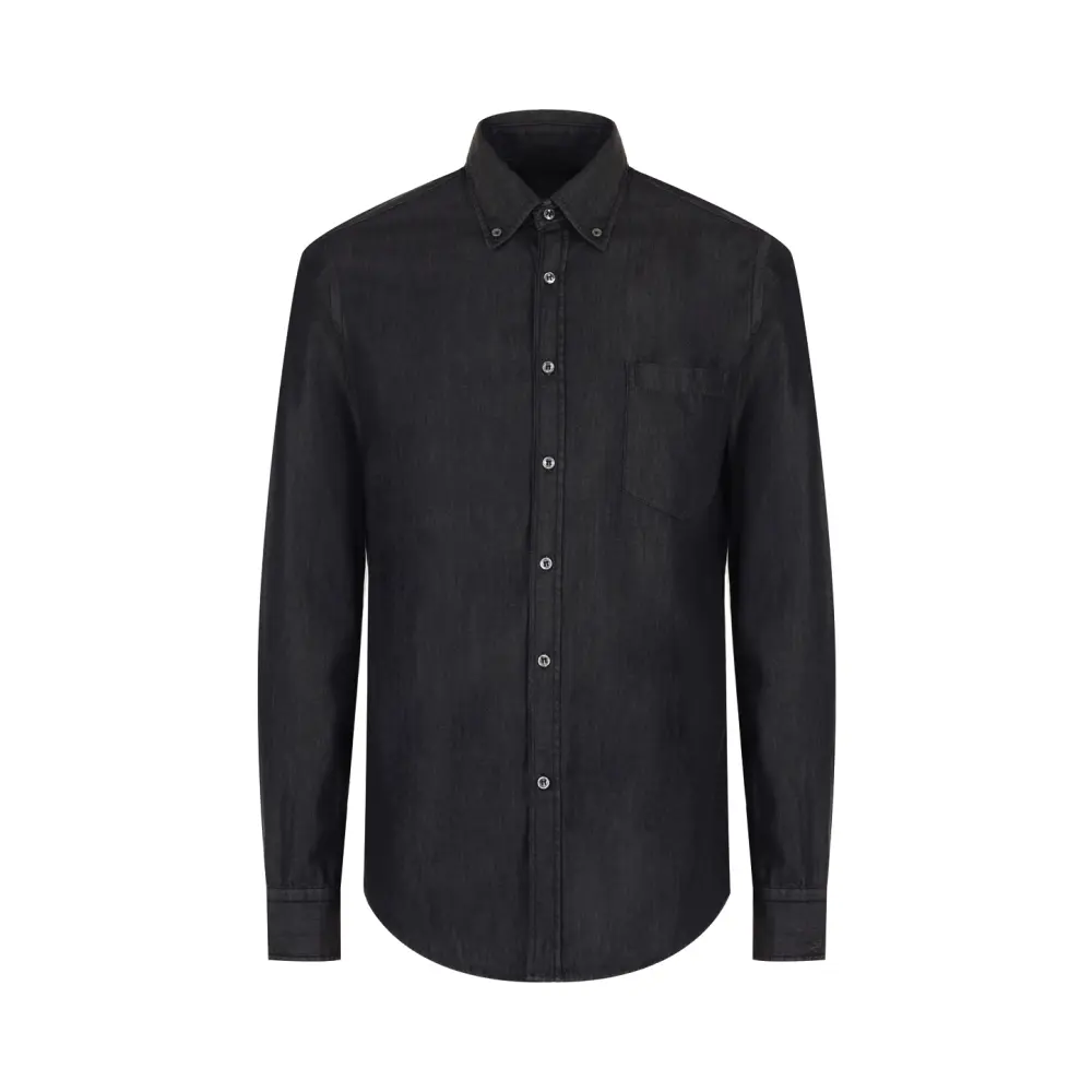 Рубашка Slim Fit хлопковая