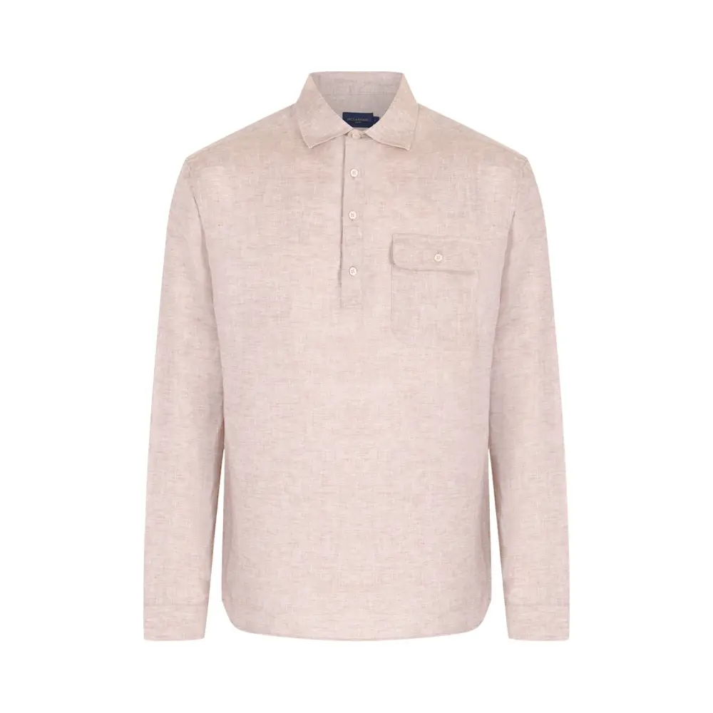 Рубашка Regular Fit льняная