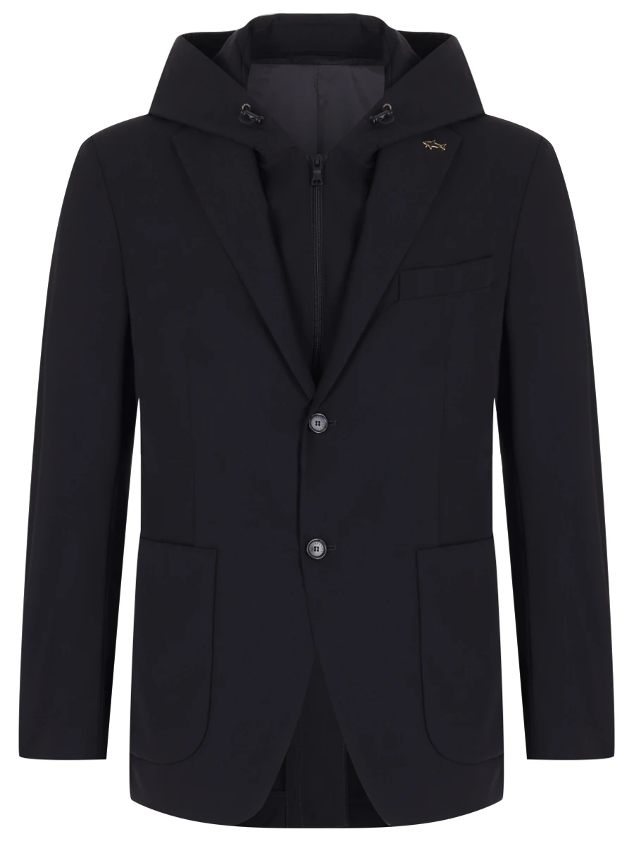 Пиджак однотонный