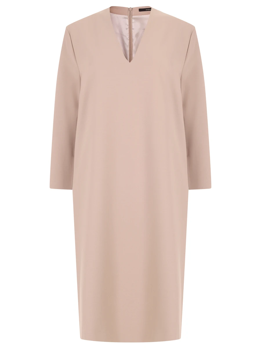 Платье однотонное