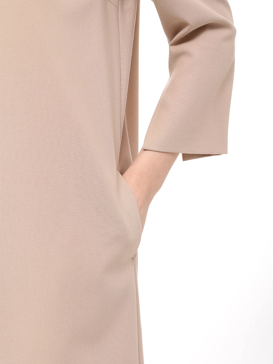 Платье однотонное