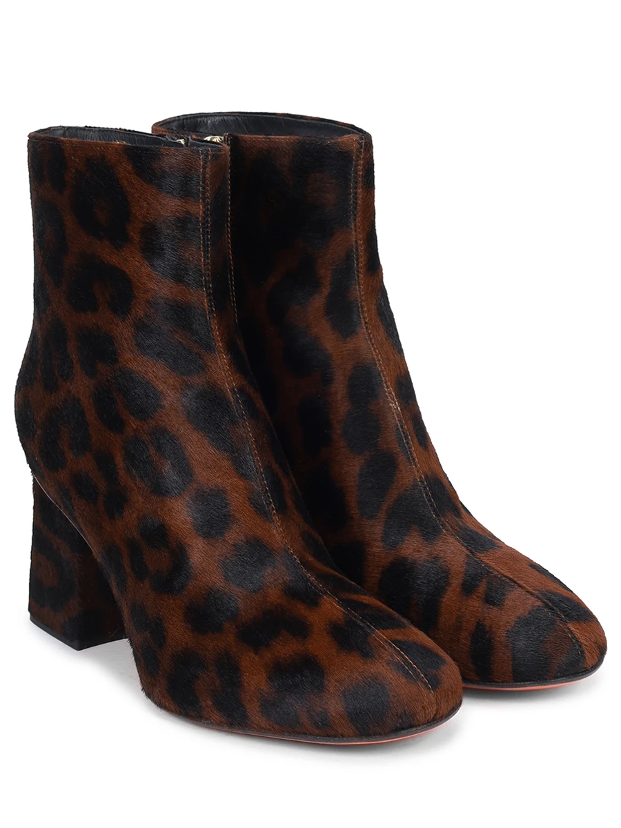 Ботильоны с принтом