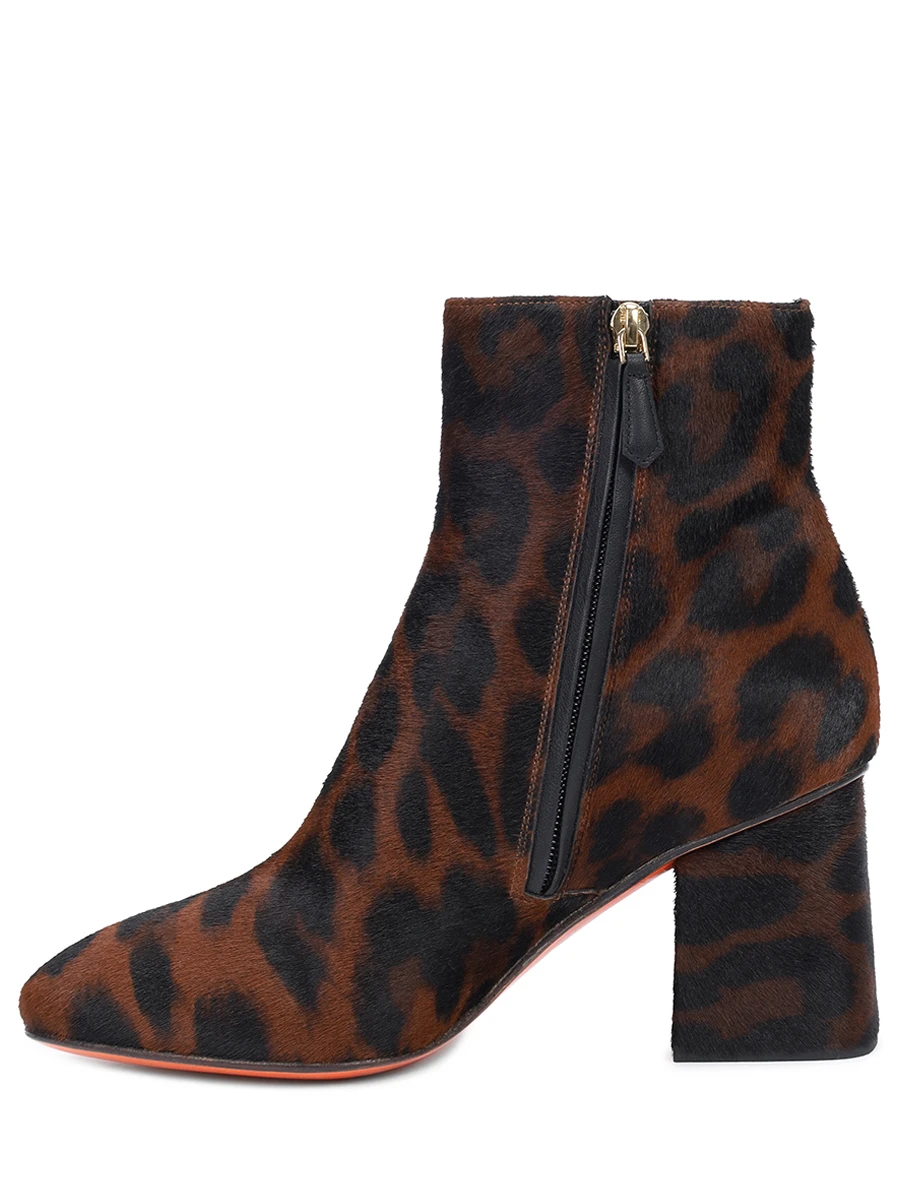 Ботильоны с принтом