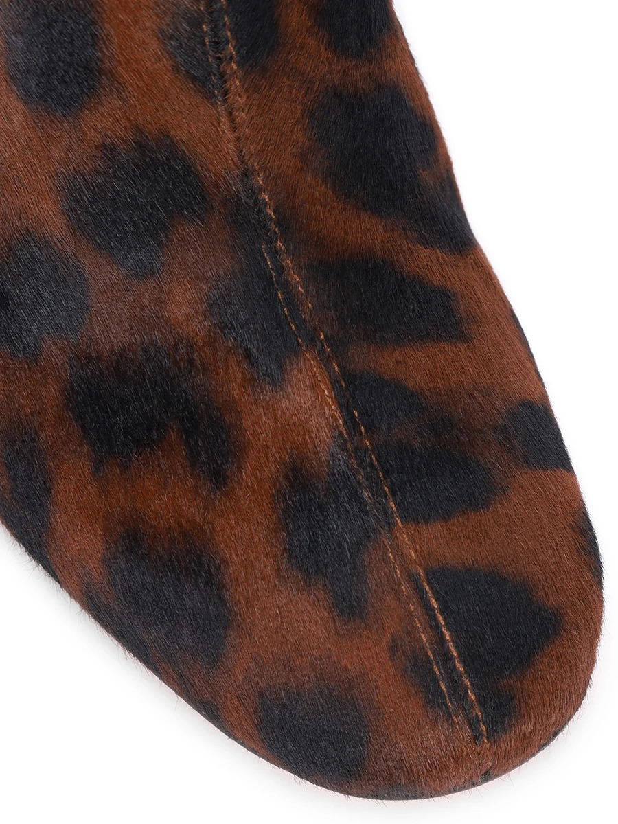 Ботильоны с принтом