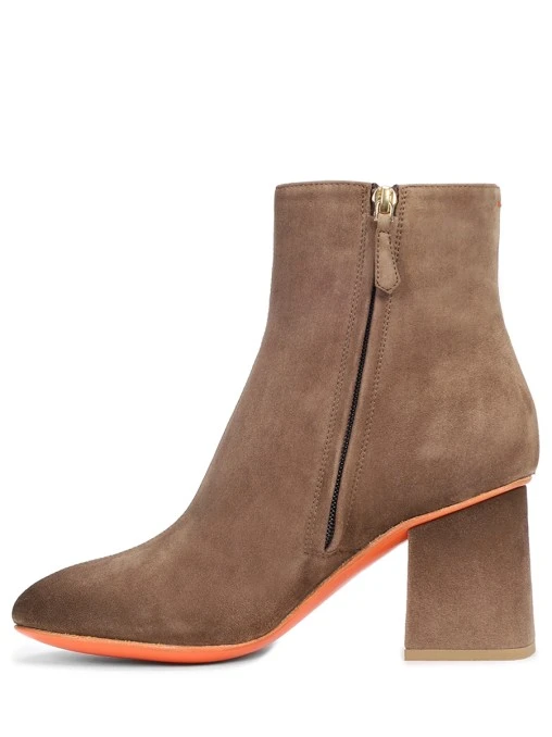 Ботильоны замшевые SANTONI