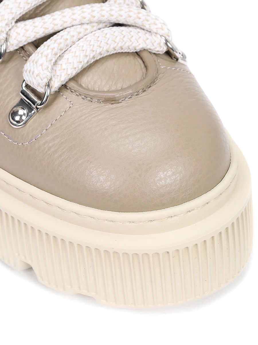 Ботинки кожаные на меху