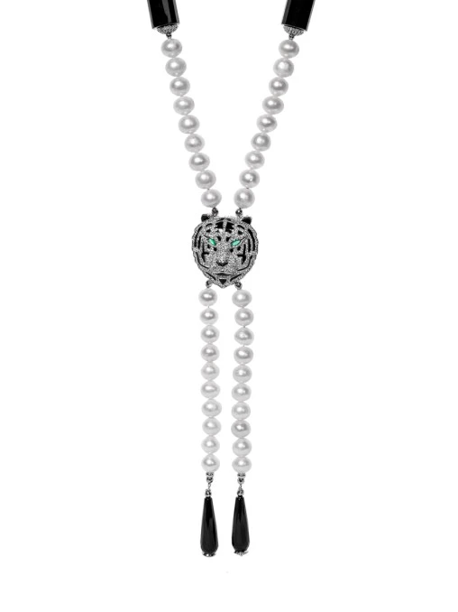 Сотуар Pearl Tiger Silver ART DECO BOUTIQUE