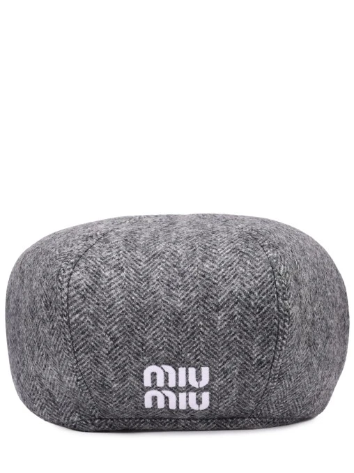 Берет шерстяной MIU MIU