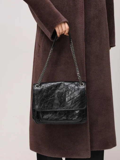 Сумка кожаная SAINT LAURENT