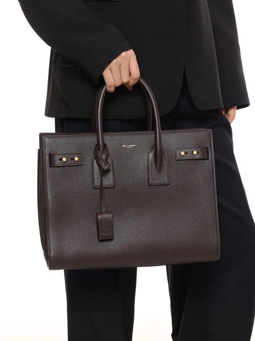 Сумка кожаная Sac De Jour SAINT LAURENT