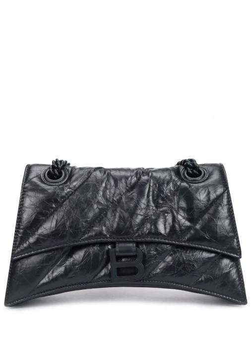Сумка кожаная Crush BALENCIAGA