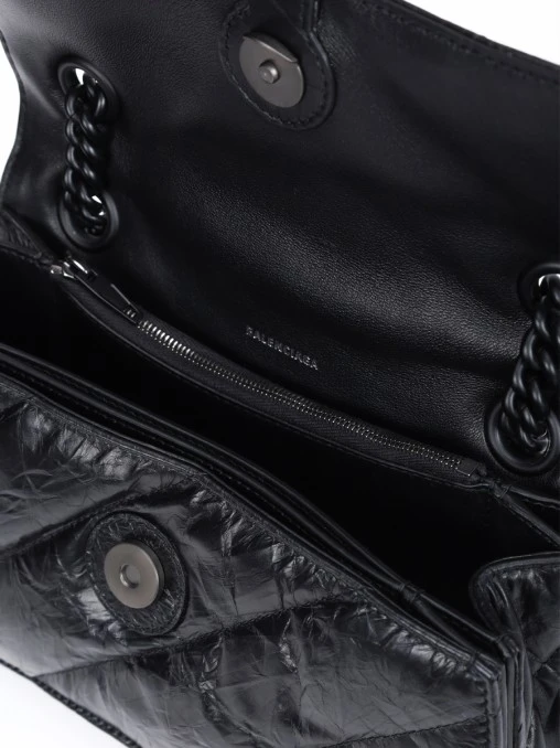 Сумка кожаная Crush BALENCIAGA