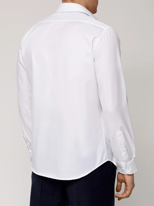 Рубашка Slim Fit хлопковая BML