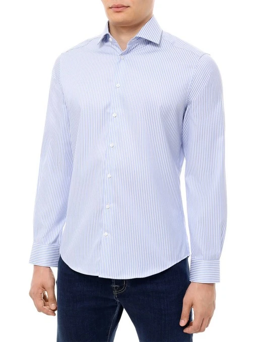 Рубашка Slim Fit хлопковая BML