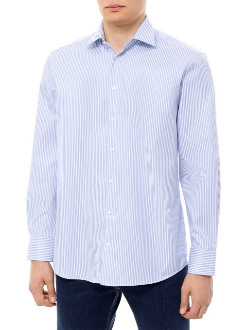 Рубашка Regular Fit хлопковая BML