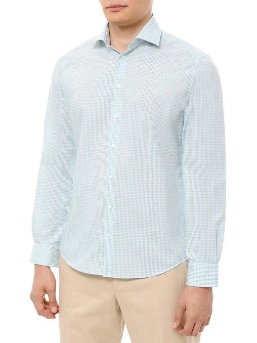Рубашка Slim Fit хлопковая BML
