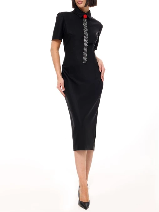 Платье шерстяное Ann WHITE LILY