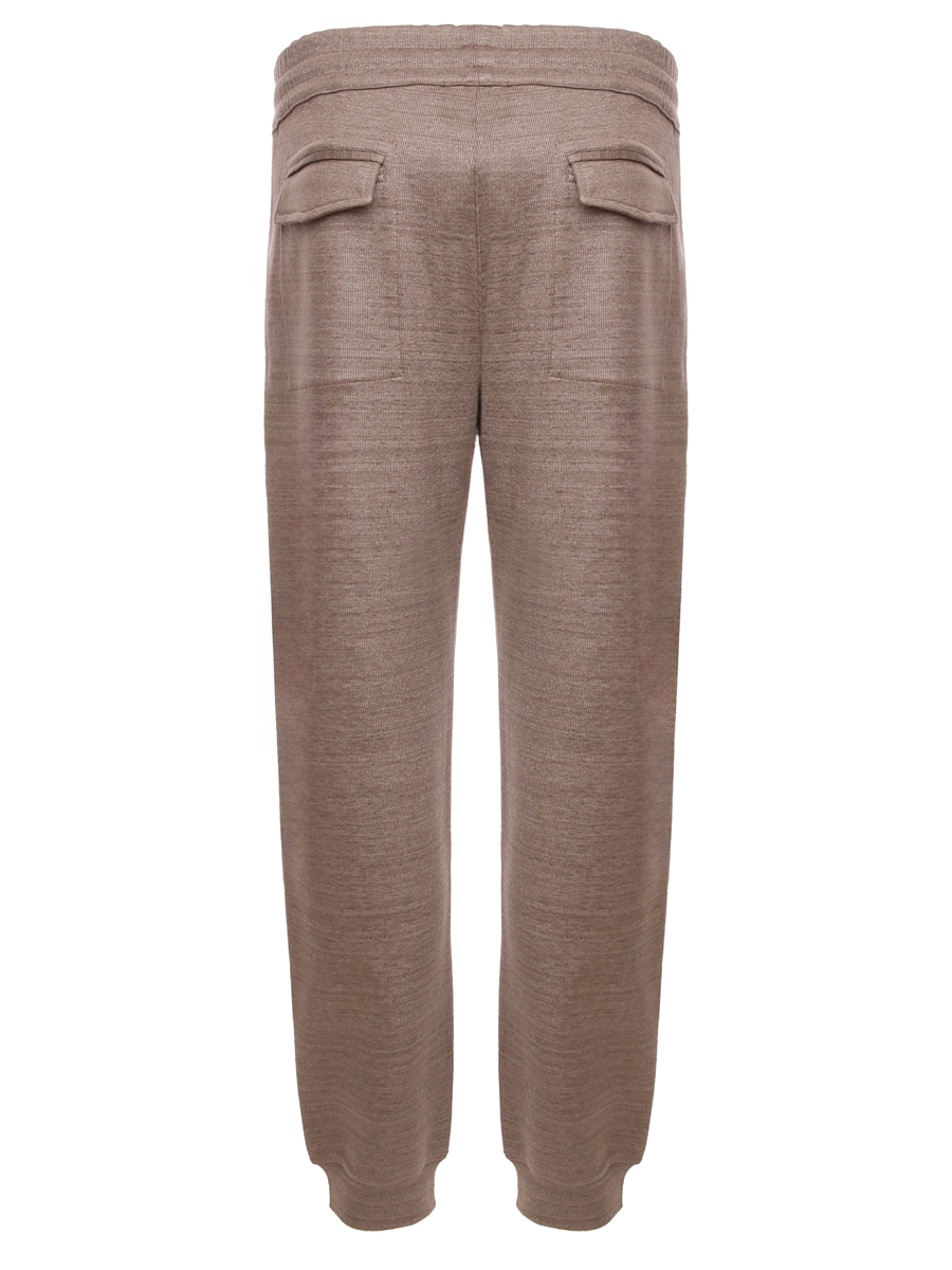 Брюки однотонные