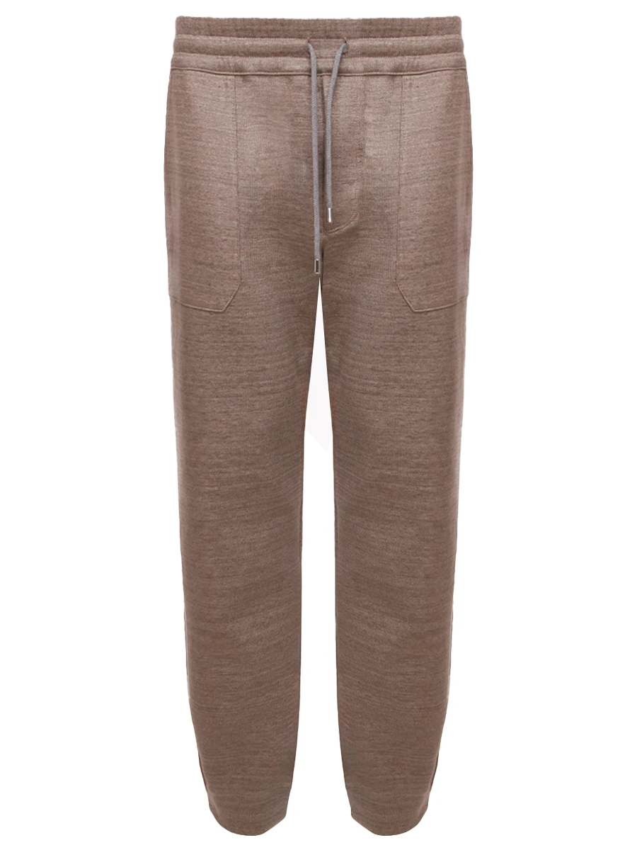 Брюки однотонные