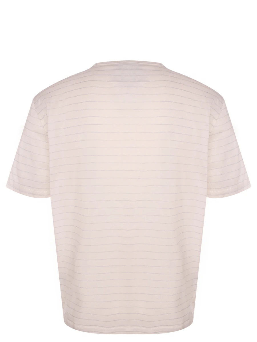 Футболка из хлопка и шелка