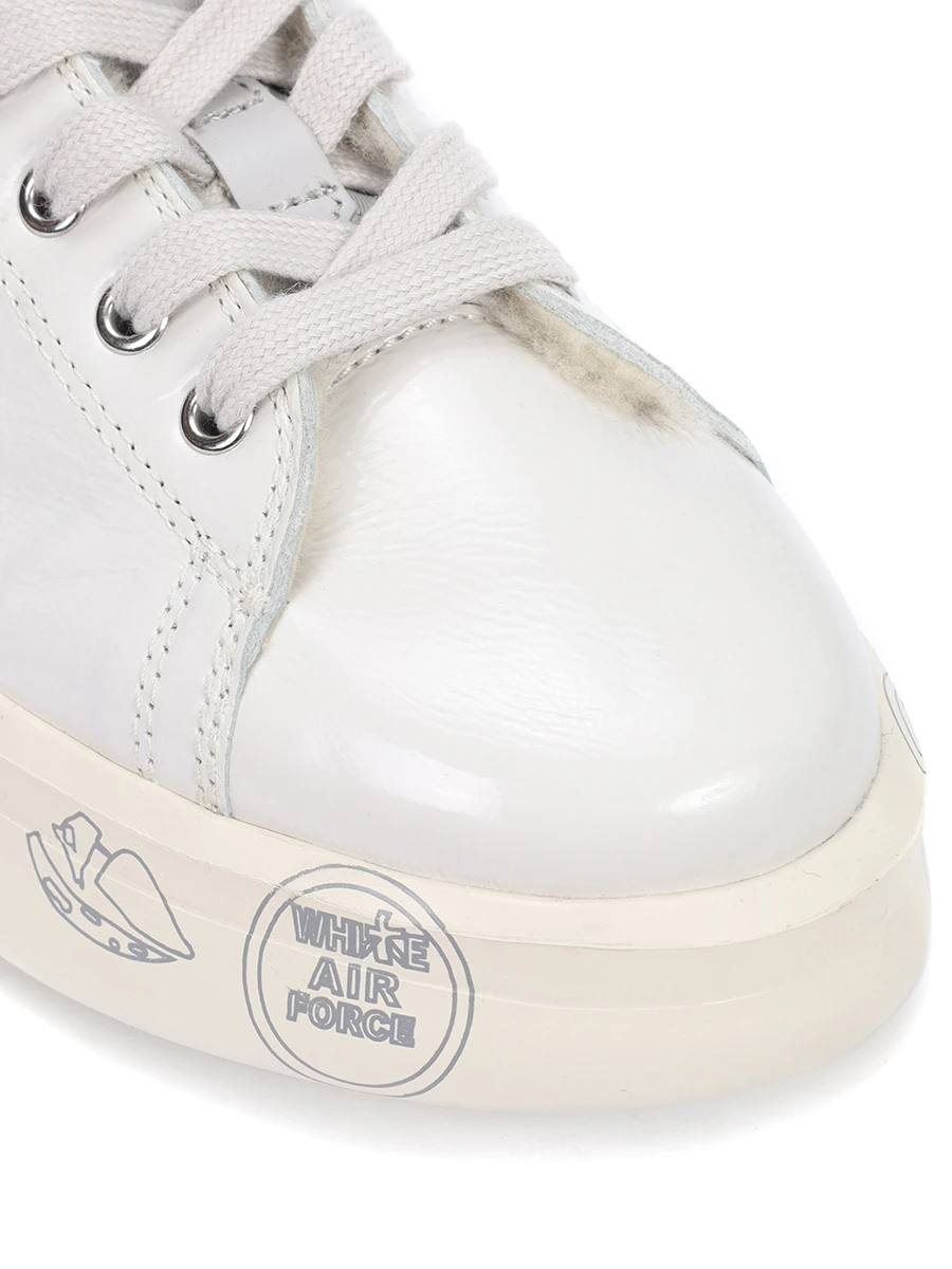 Кеды кожаные на меху Edith