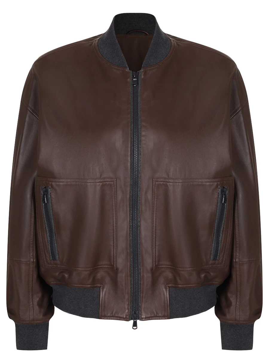 Куртка кожаная