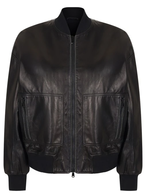 Куртка кожаная BRUNELLO CUCINELLI