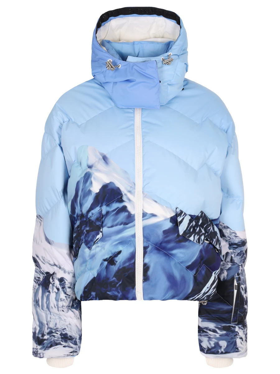 Пуховик стеганый