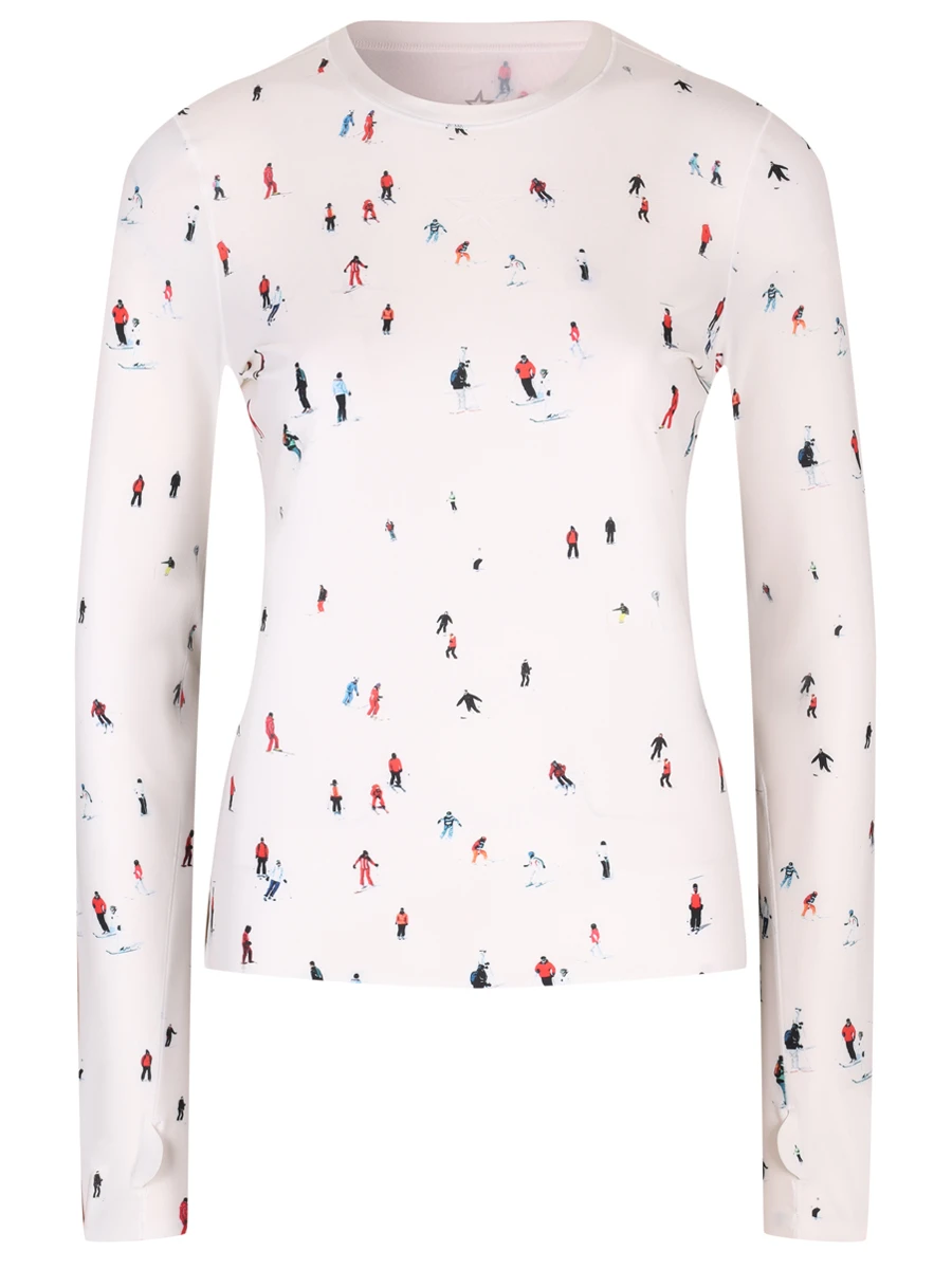 Лонгслив с принтом