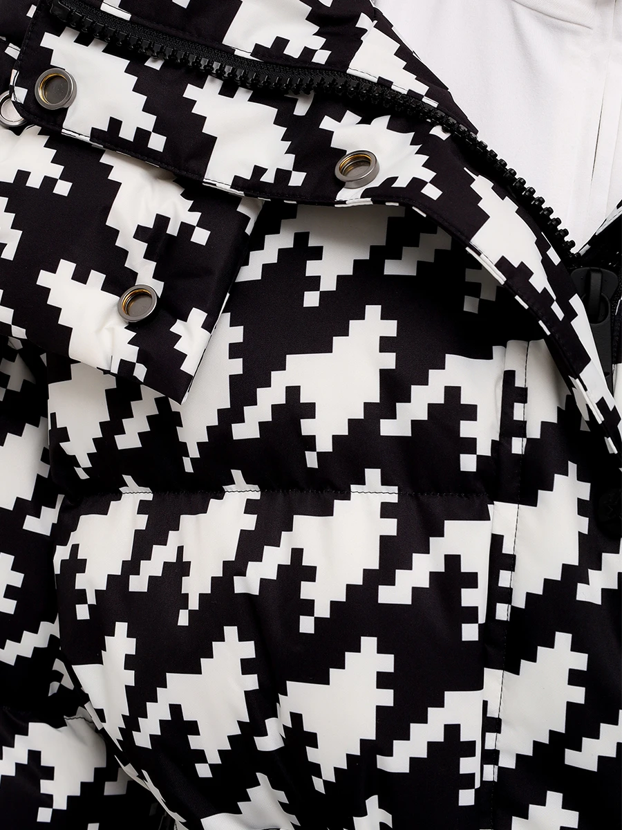 Пуховик стеганый