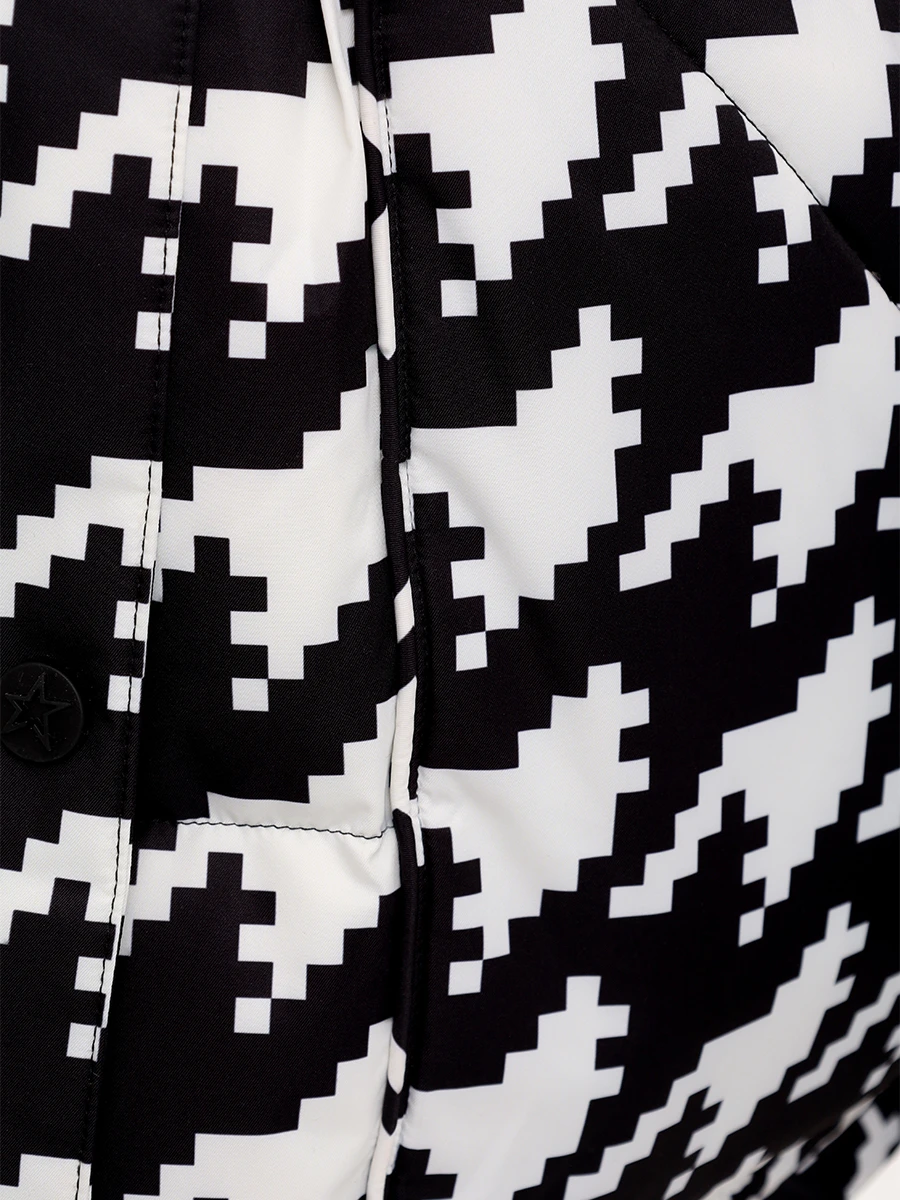 Пуховик стеганый