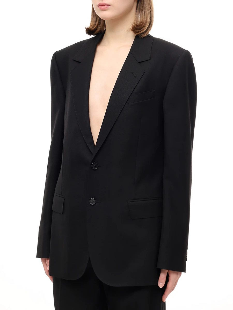 Пиджак шерстяной