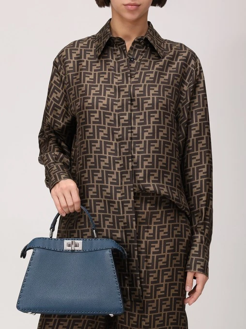 Сумка кожаная FENDI