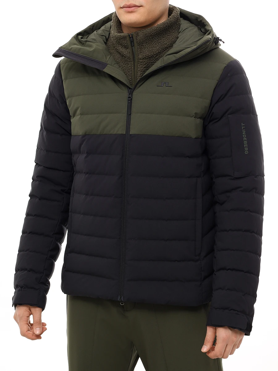 Пуховик стеганый