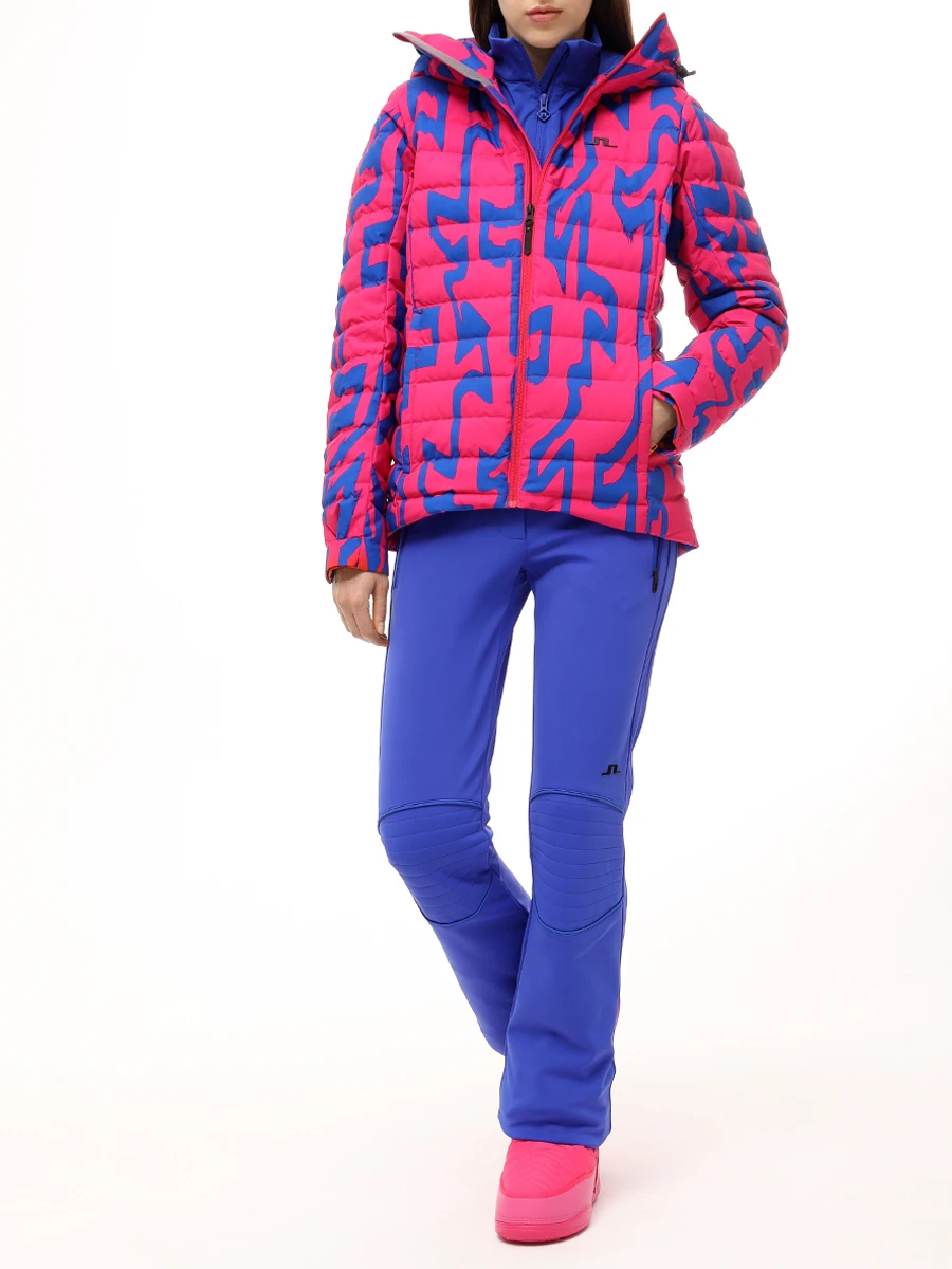 Пуховик стеганый