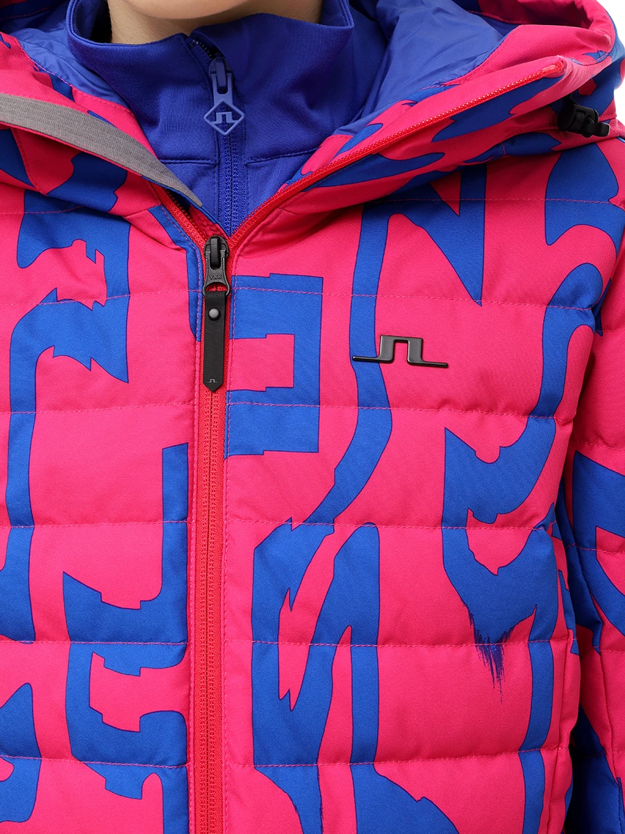 Пуховик стеганый