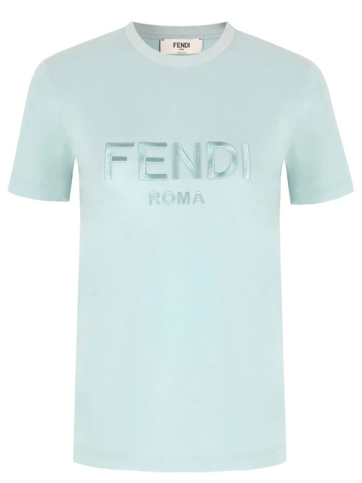 Футболка хлопковая FENDI