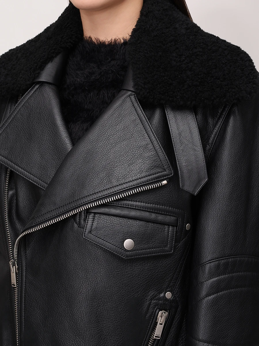 Куртка-косуха кожаная