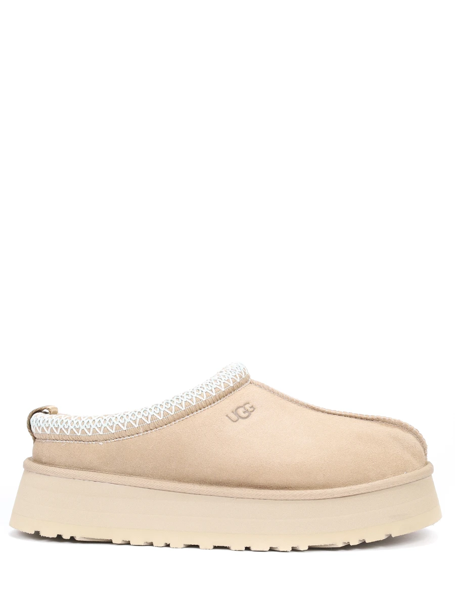 Сабо замшевые на меху