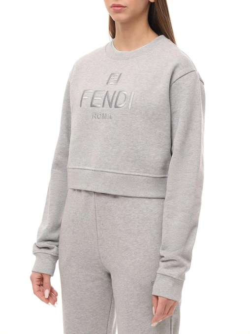 Толстовка хлопковая FENDI