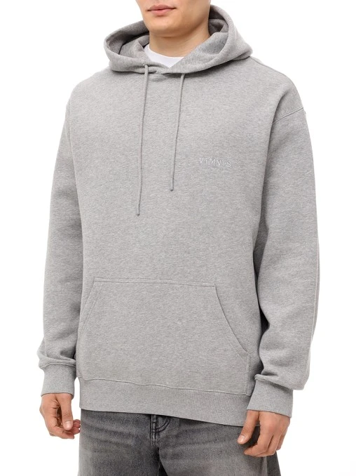 Худи хлопковое на флисе VETEMENTS