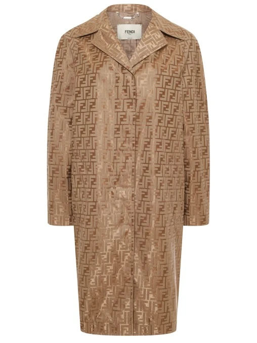 Плащ хлопковый FENDI
